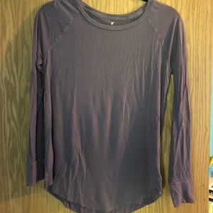 American Eagle Outfitters Purple Long Sleeve